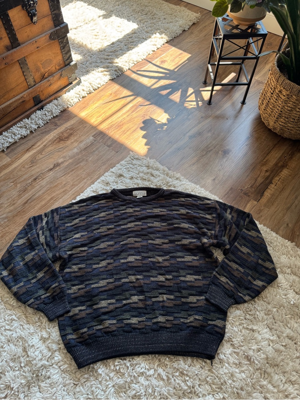 Grandpa Core Fall Knit Sweater